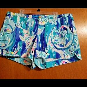 Lilly Pulitzer Adie Shorts Wake Up Call 16